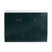 Giga contemporary freestanding bathroom vanity with resin sink and soft-close cabinet doors, modern and stylish bathroom furniture