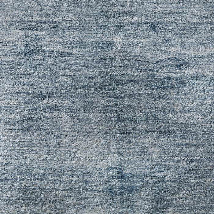 10' X 14' Abstract Washable Area Rug With UV Protection (706867) - Denim Blue / Sky Blue