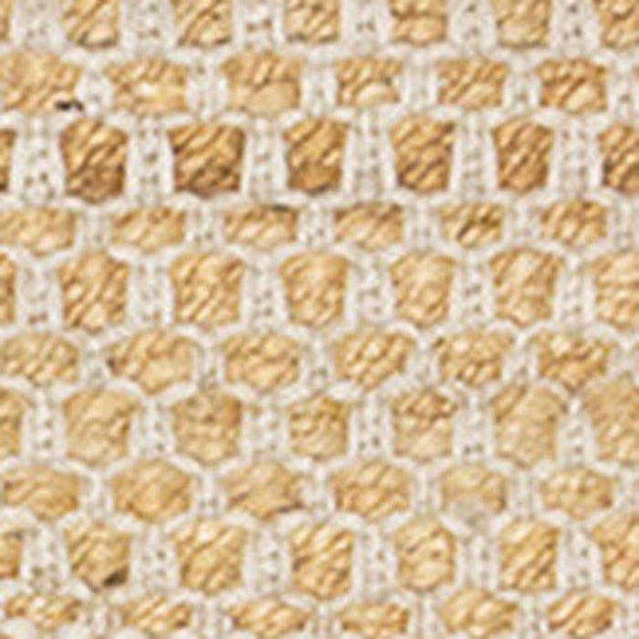 8' X 11' Jute Geometric Hand Woven Area Rug (660024) - Beige / Cream