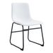 Set of Giga stylish chairs featuring sleek design, ideal for modern minimalist and industrial interior environments.