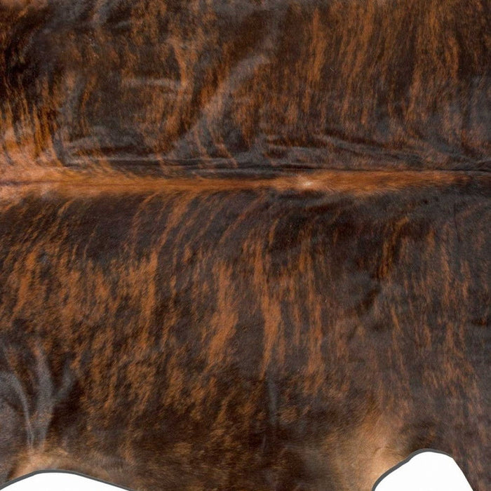 72" x 84" Cowhide Rug - Dark Brindle