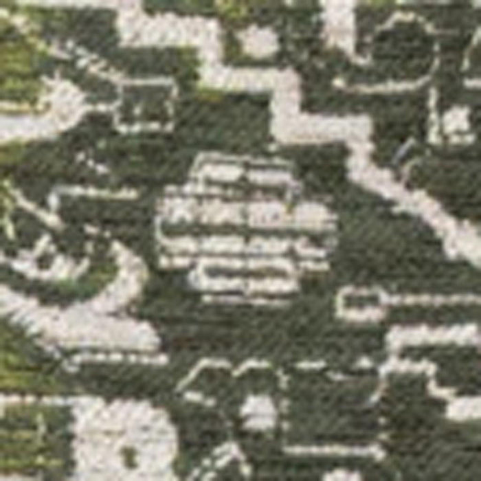 9' X 13' Tribal Washable Area Rug With UV Protection (610042) - Green / Beige