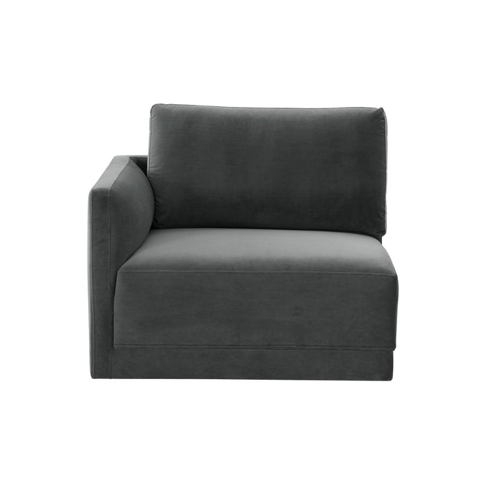 Willow - Corner Chair - Charcoal