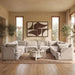 Meridian Furniture Hammond velvet performance fabric 8-piece U-shaped sectional sofa with plush cushions and modern design.