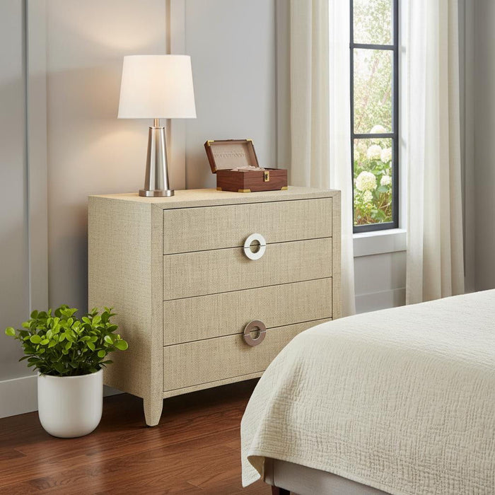 Four Drawer Chest - Beige