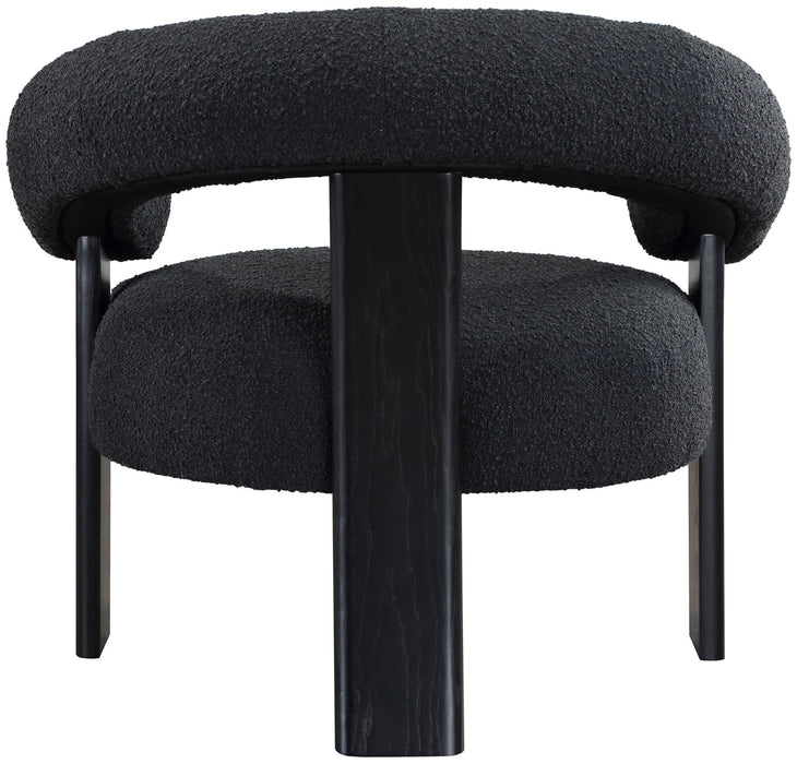 Winston - Accent Chair With Black Legs