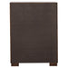 CoasterEssence Jessica 6-piece Eastern King LED bedroom furniture set in cappuccino finish, includes bed, nightstands, and dresser.