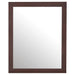 CoasterEssence Jessica 5-piece Queen LED bedroom set in cappuccino finish, includes bed frame, nightstands, dresser, and mirror.
