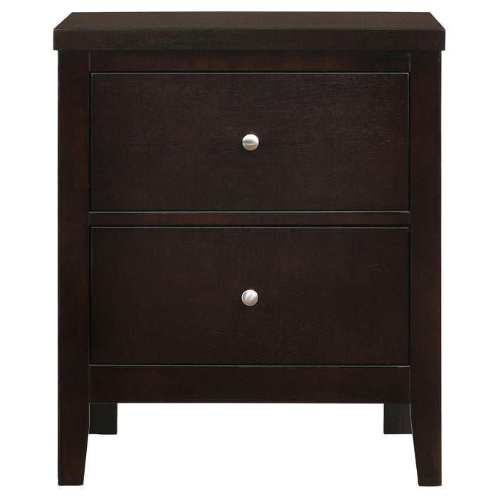 Carlton 4-piece California King Bedroom Set Cappuccino