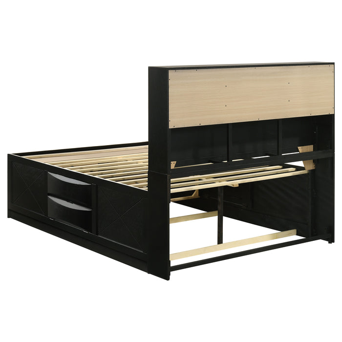 Briana 4-piece Queen Bedroom Set Black