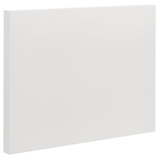 Cream white Jessica Wood Bed Panels from CoasterEssence, showcasing sleek, modern furniture design with a smooth wood finish.