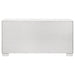 CoasterEssence Jessica snow white 6-drawer dresser with sleek modern design and silver handles, showing smooth finish and sturdy construction.