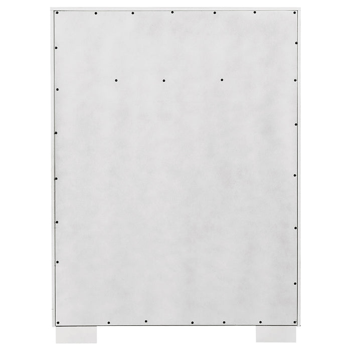 Jessica 5-drawer Bedroom Chest Snow White