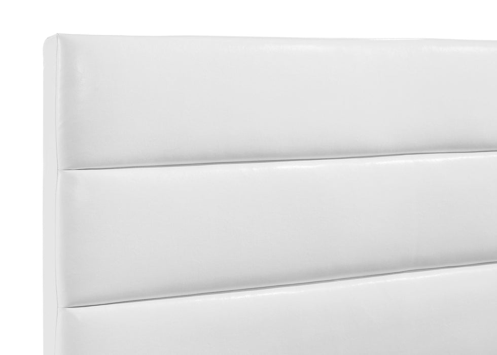 Felicity 4-piece Eastern King Platform Bedroom Set White