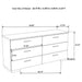White Felicity 5-piece Queen Platform Bedroom Set by CoasterEveryday, including bed frame, nightstands, and matching furniture.