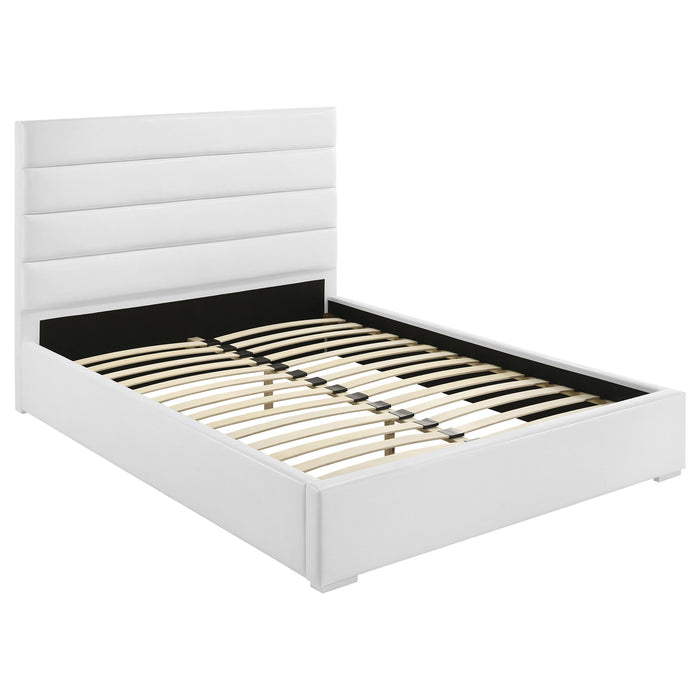 Felicity 53-inch Upholstered California King Bed White