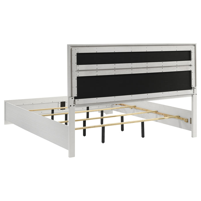 Miranda 4-piece Eastern King Bedroom Set White