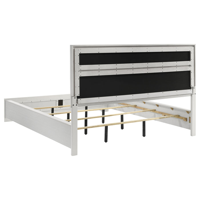 Miranda 4-piece California King Bedroom Set White