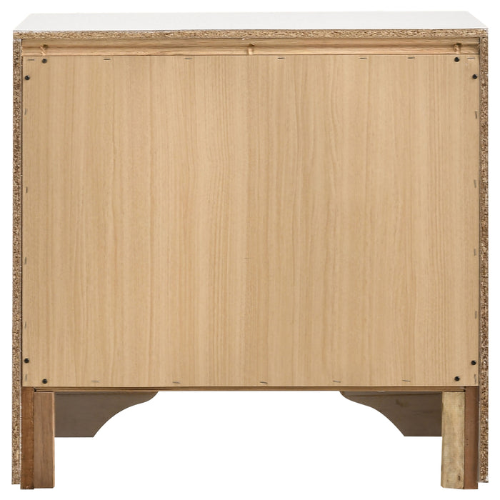 Miranda 3-drawer Nightstand Bedside Table White