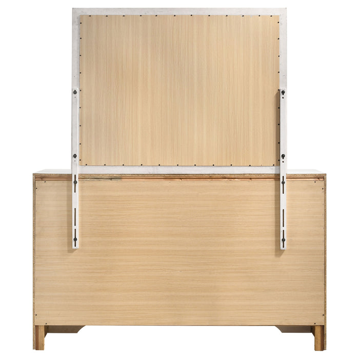 Miranda 9-drawer Dresser with Mirror White