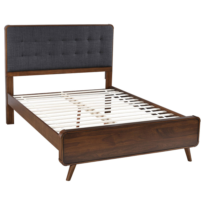 Robyn 4-piece Queen Bedroom Set Dark Walnut