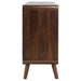 Dark walnut Robyn 6-drawer bedroom dresser by CoasterEssence showing sleek wooden finish and spacious storage drawers.