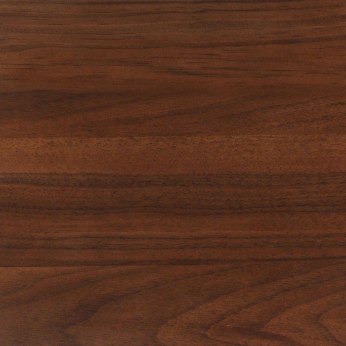 Dark walnut Robyn Dresser Mirror by CoasterEssence, showing a rectangular mirror with a sleek wood frame and modern furniture style.