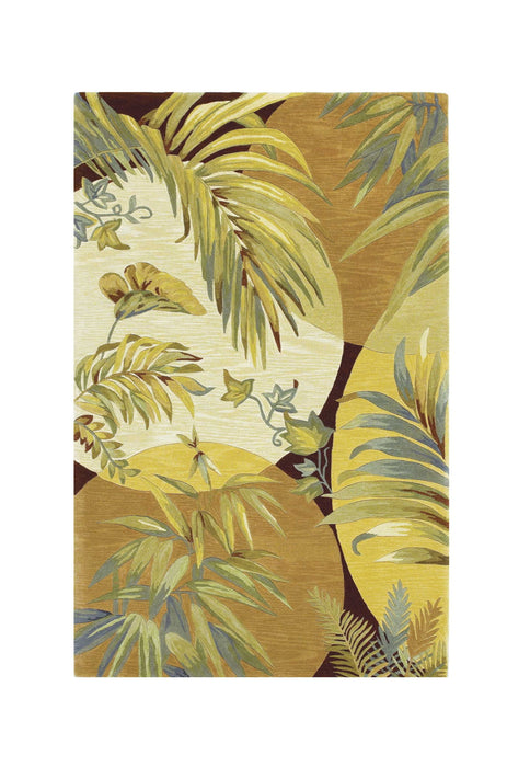 5' x 8' Wool Area Rug - Coral Or Ivory