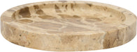 Marble tray by Meridian Furniture featuring a smooth, polished surface with natural marble veining, ideal for serving or decorative use.