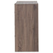 CoasterEveryday Brantford 6-drawer dresser in Barrel Oak wood with sleek metal handles and modern design for bedroom storage.