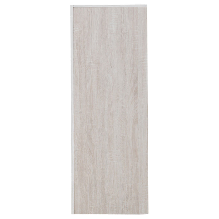 CoasterEveryday Brantford 4-drawer bedroom chest in coastal white with sleek design and sturdy wooden construction.