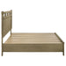 Hazlewood 59-inch Eastern King Storage Bed by CoasterEveryday in Vineyard Oak wood with built-in storage drawers and a modern design.