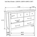 Hazlewood 4-piece Eastern King bedroom set by CoasterEveryday in Vineyard Oak with bed frame, dresser, mirror, and nightstands.