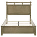 Hazlewood 61-inch Queen Panel Bed in Vineyard Oak by CoasterEveryday, showcasing the wooden bed frame with a classic panel headboard.