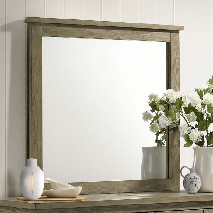 Hazlewood Dresser Mirror Vineyard Oak