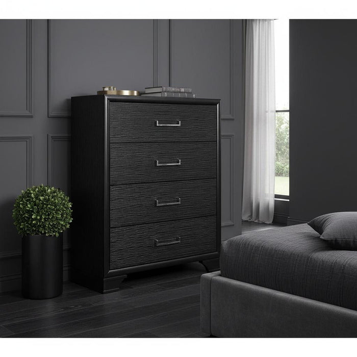 Chest With 6 Drawers - Gray