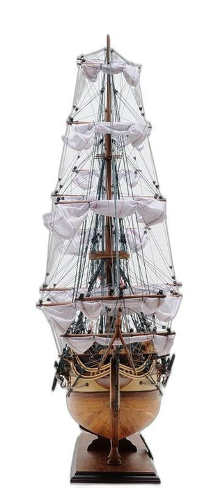 Hand Painted Boat (401837) - Brown