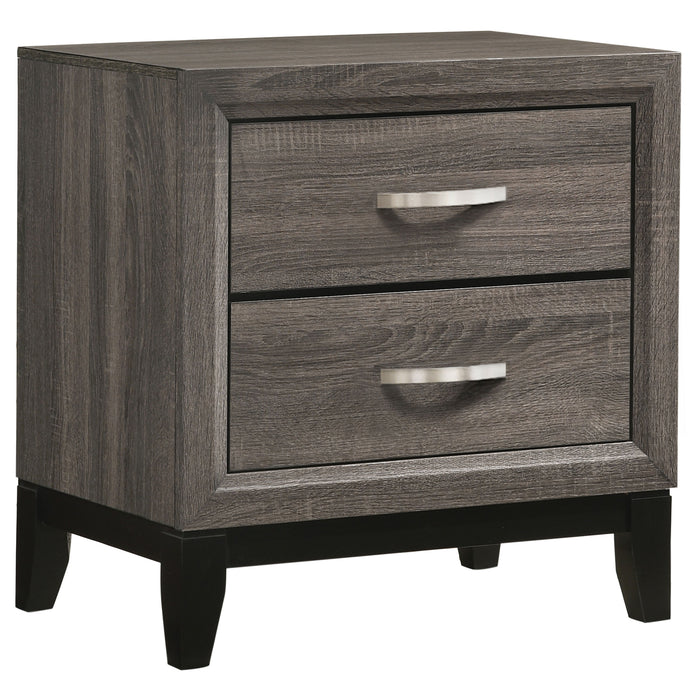 Watson Five-piece California King Bedroom Set Grey Oak