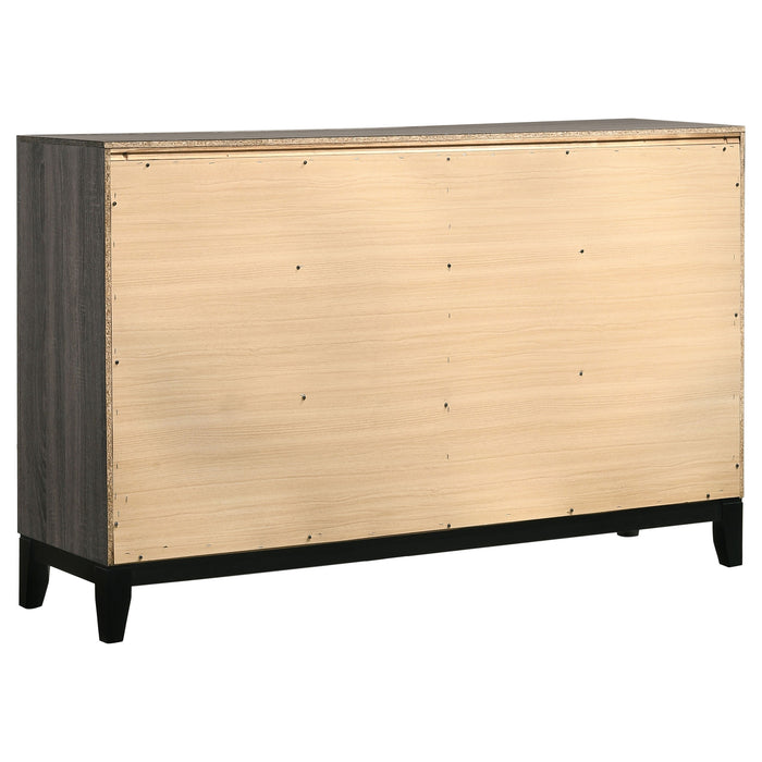 Watson Five-piece California King Bedroom Set Grey Oak