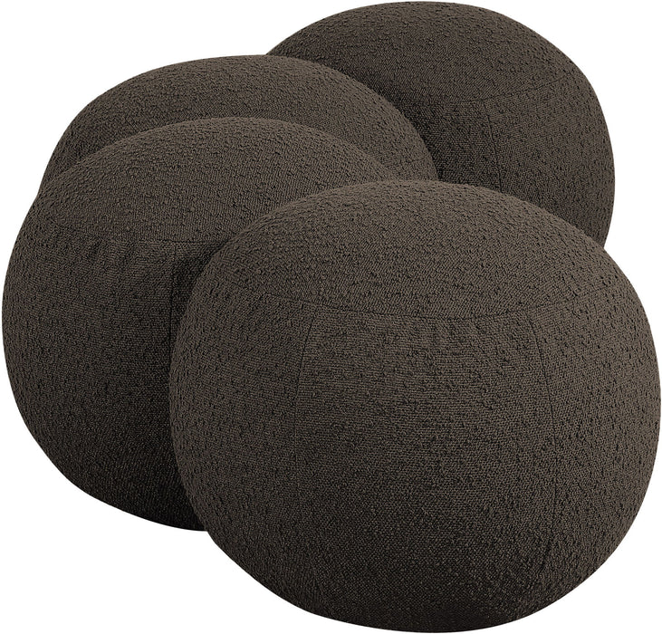 Apollo - Boucle Fabric Bench