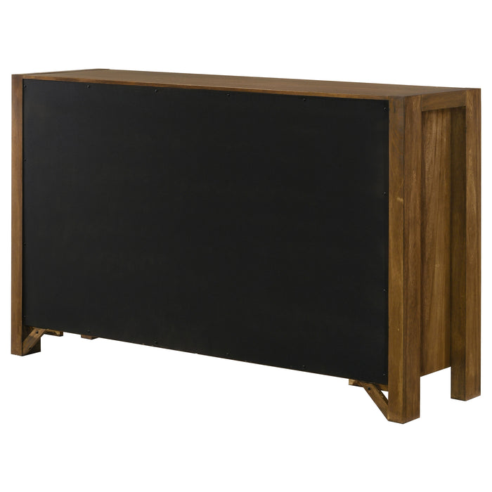 Adderley 8-drawer Bedroom Dresser Cabinet Warm Brown