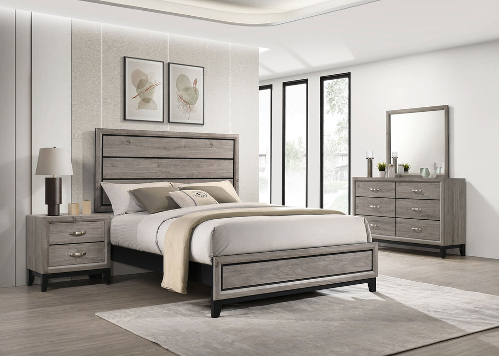 Valen Four-piece California King Bedroom Set Light Taupe