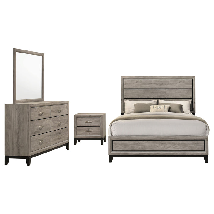 Valen Four-piece California King Bedroom Set Light Taupe