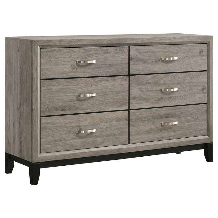 Valen Four-piece California King Bedroom Set Light Taupe