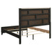 Valen Wood queen panel bed in light taupe by CoasterEveryday