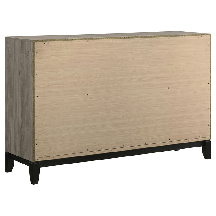 Valen Five-piece Twin Bedroom Set Light Taupe
