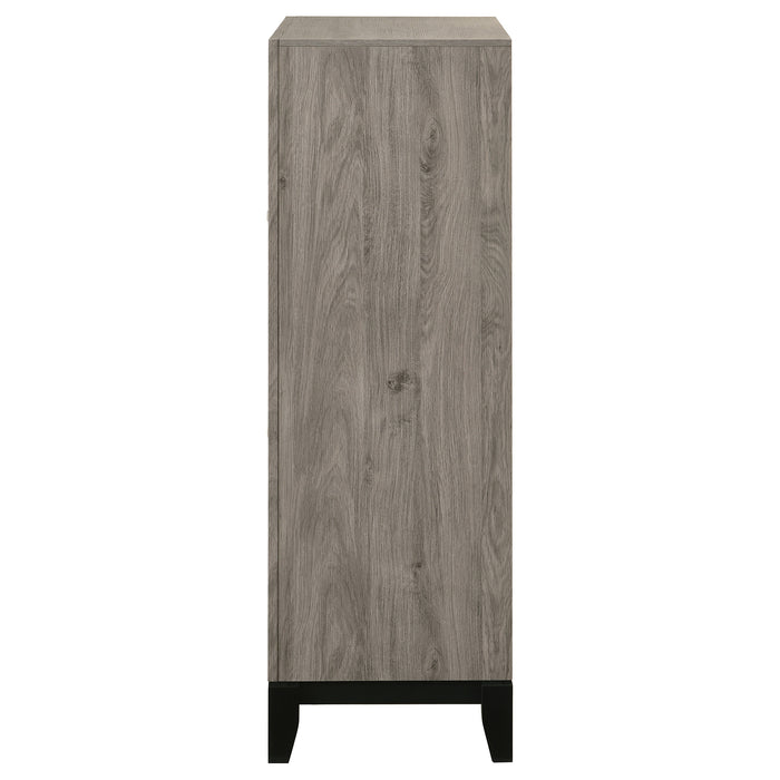 Valen 5-drawer Bedroom Chest of Drawers Light Taupe