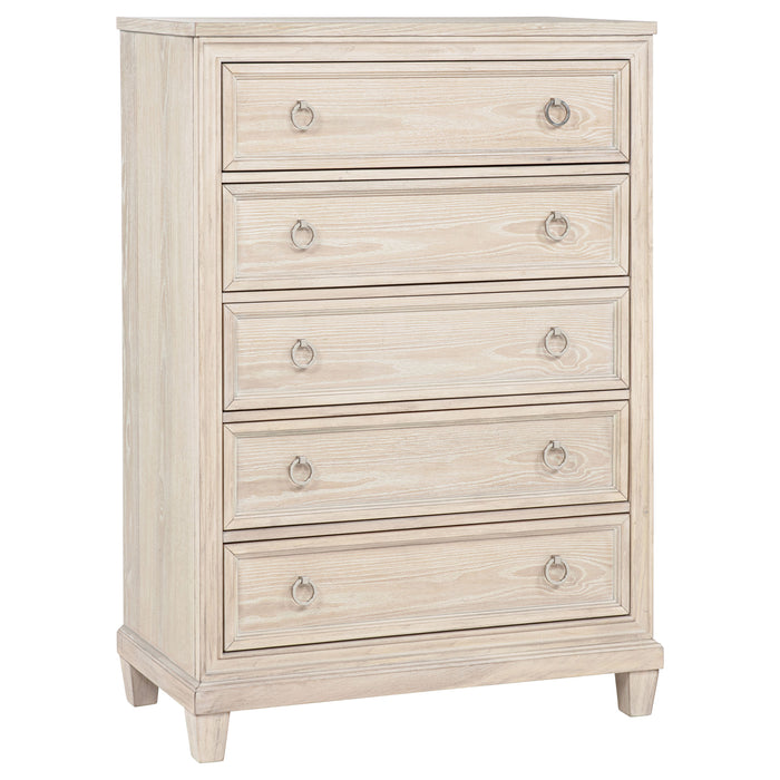 Pembroke 5-piece Eastern King Bedroom Set Washed Oak