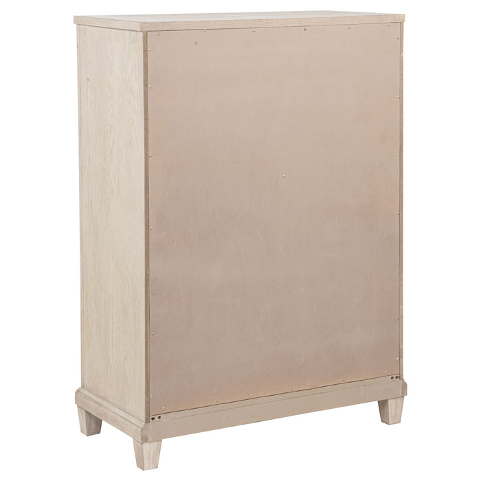 Pembroke 5-piece Eastern King Bedroom Set Washed Oak