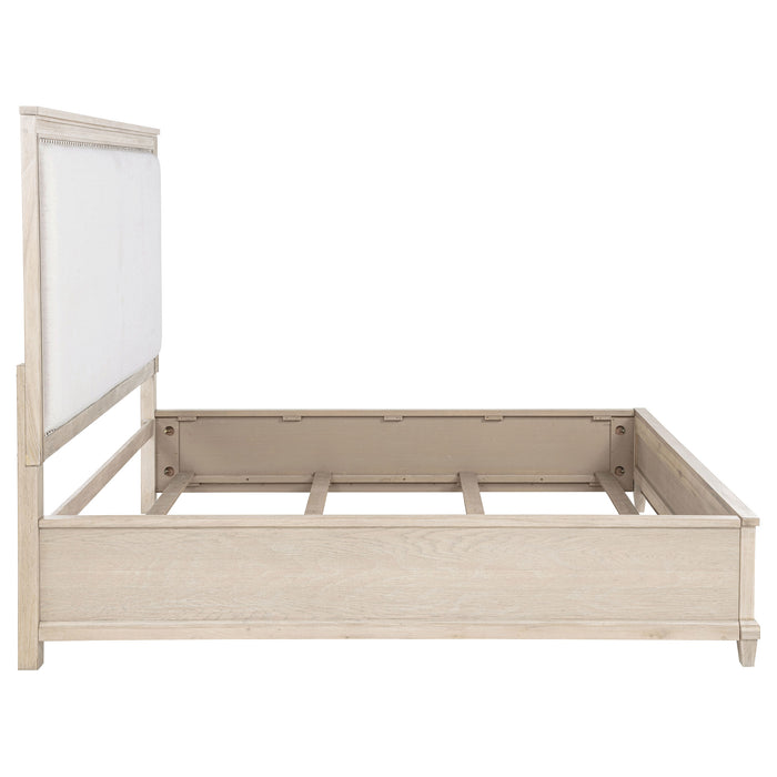 Pembroke 66-inch California King Panel Bed Washed Oak